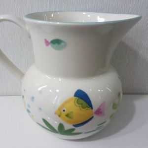 Rare STUDIO NOVA "Barrier Reef" FISH OCEAN Pitcher